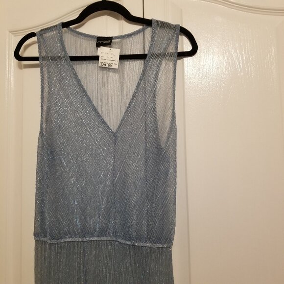 Elegant Blue Women's Swim Coverup - Picture 5 of 11